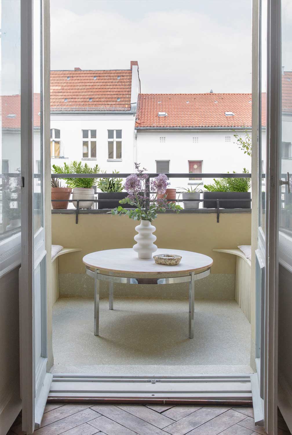 Balcony, Balkon, outside area, chillout area