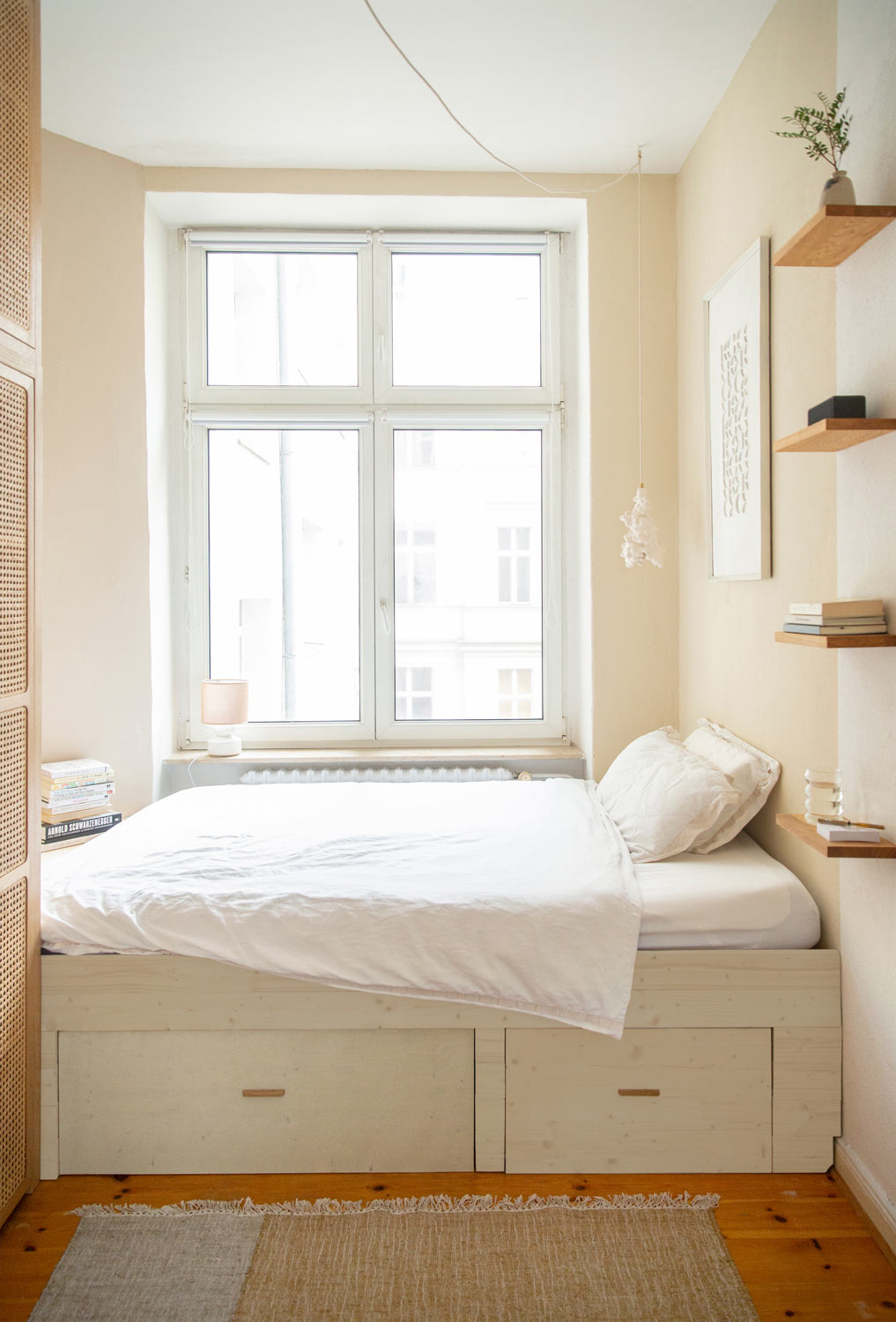 Interior Design, Interieur, Ausstattung, Living, Wohnen, Style, cozy home, pastel colors, Pastell Farben, location, bed room, Schlafzimmer