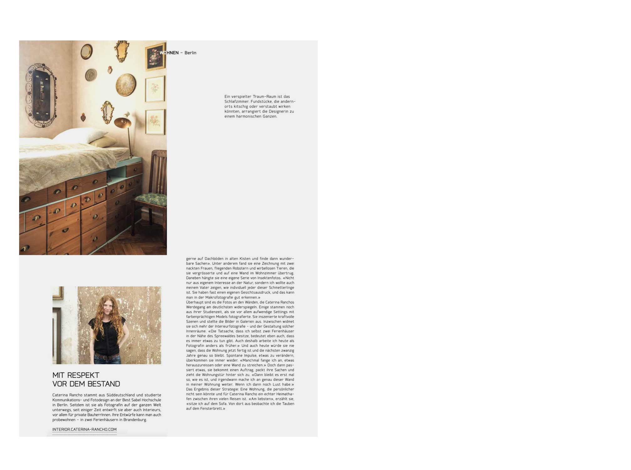 Raum und Wohnen Caterina Rancho