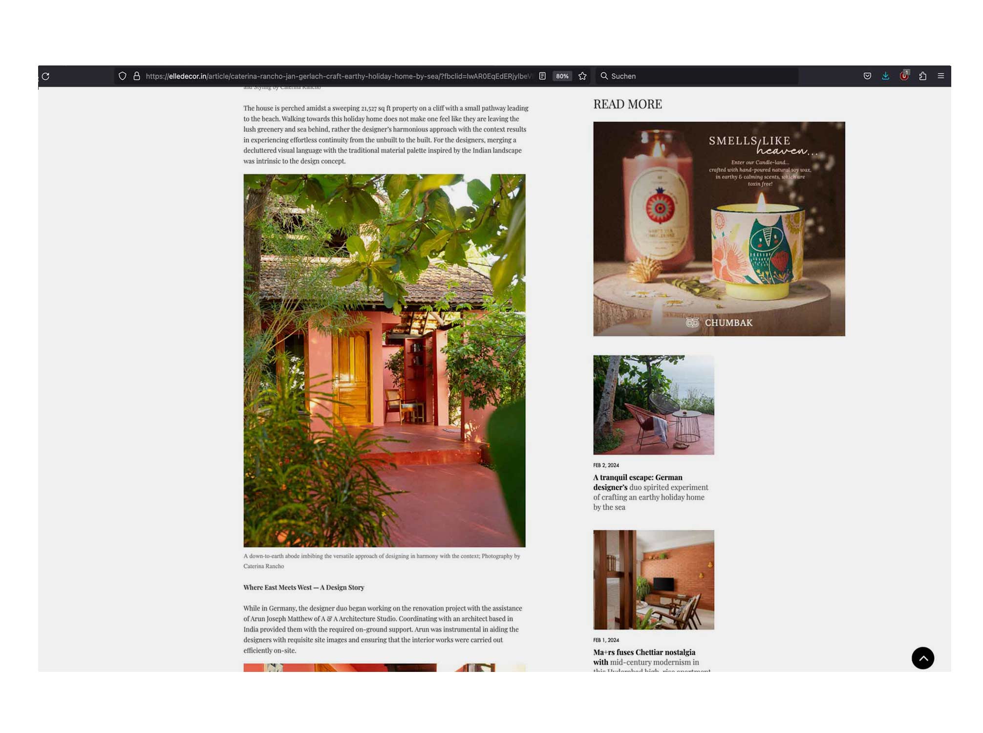 Elle Decoration Caterina Rancho